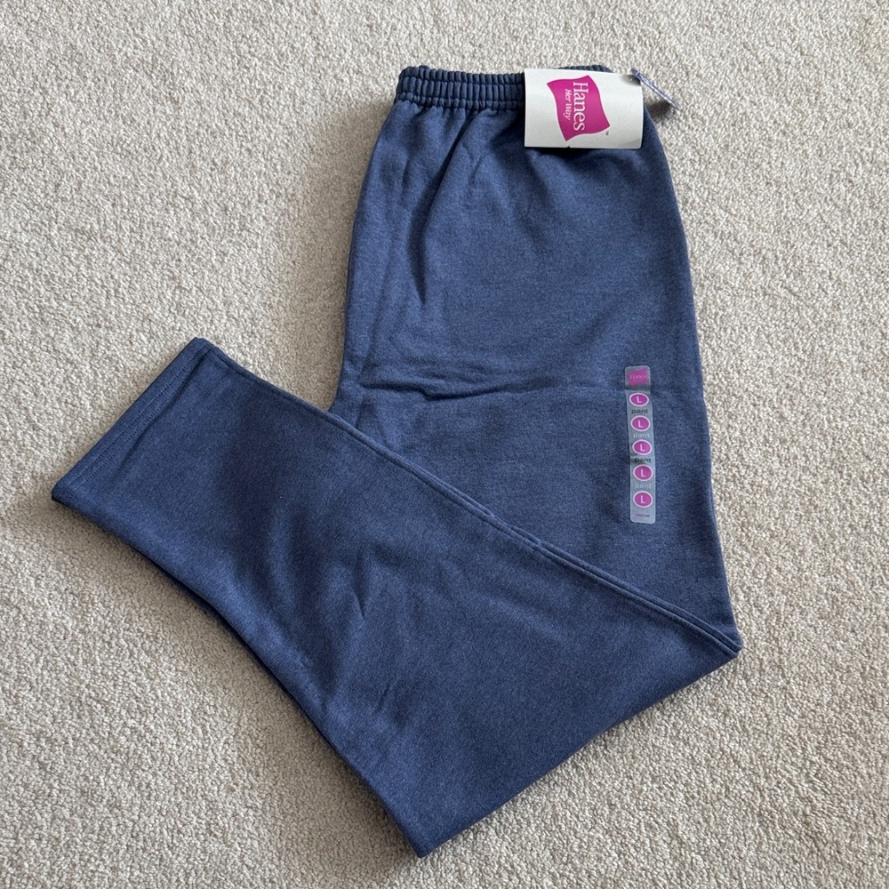 Hanes Heather Blue Lounge Pants